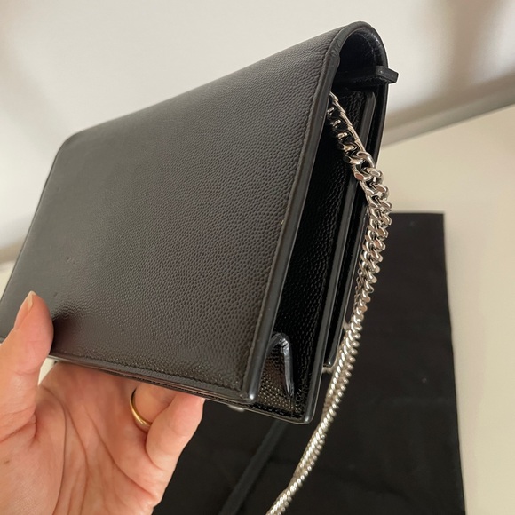 Ysl Saint Laurent Kate Tassel Chain Wallet - Picture 9 of 12